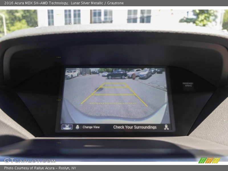 Lunar Silver Metallic / Graystone 2016 Acura MDX SH-AWD Technology