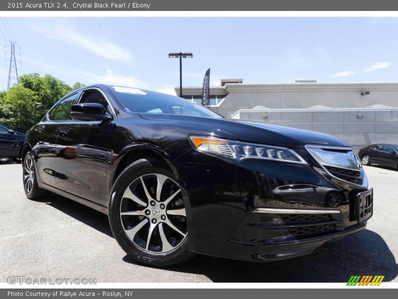 Crystal Black Pearl / Ebony 2015 Acura TLX 2.4