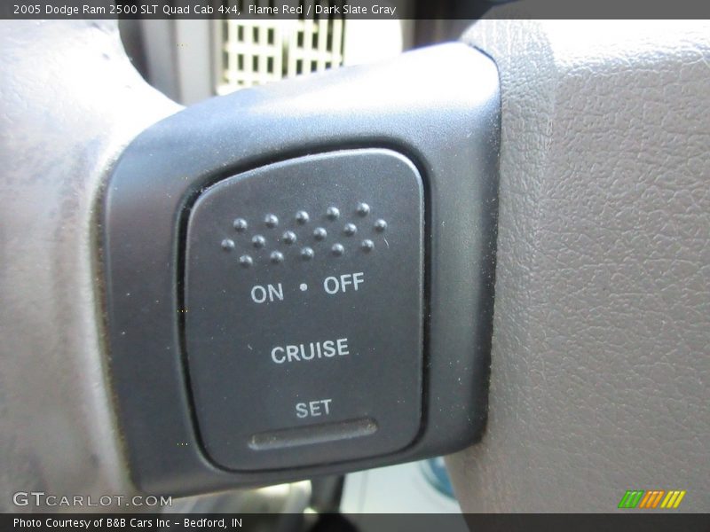 Flame Red / Dark Slate Gray 2005 Dodge Ram 2500 SLT Quad Cab 4x4