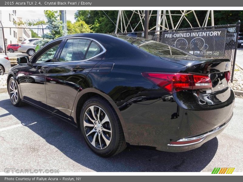 Crystal Black Pearl / Ebony 2015 Acura TLX 2.4
