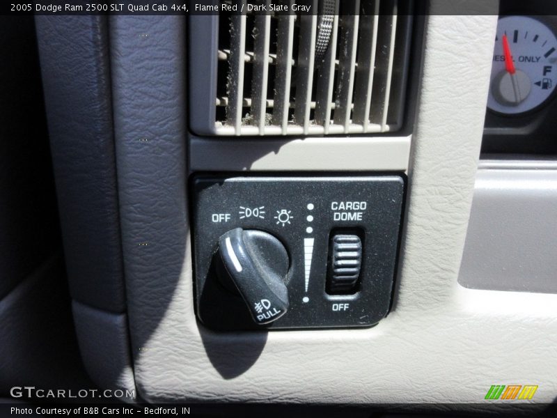 Flame Red / Dark Slate Gray 2005 Dodge Ram 2500 SLT Quad Cab 4x4