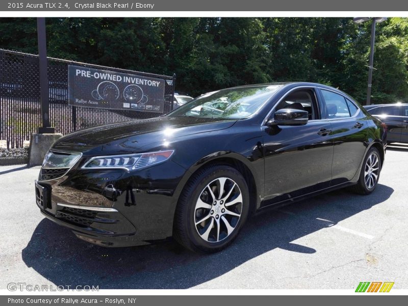 Crystal Black Pearl / Ebony 2015 Acura TLX 2.4