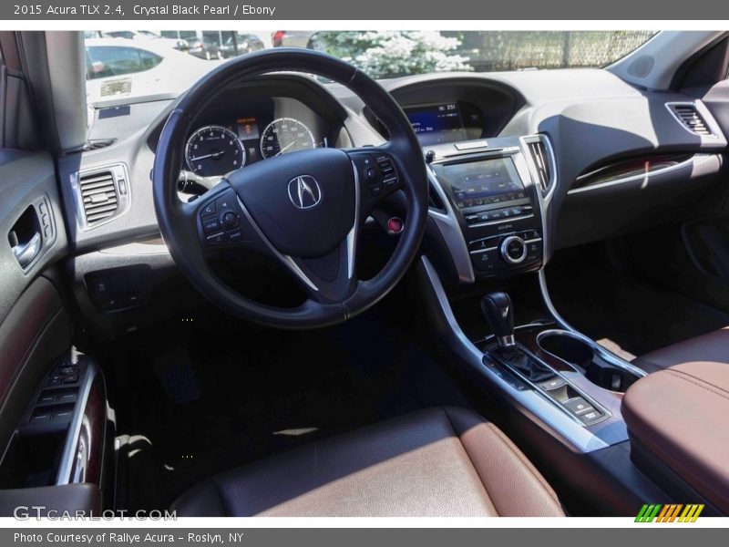 Crystal Black Pearl / Ebony 2015 Acura TLX 2.4