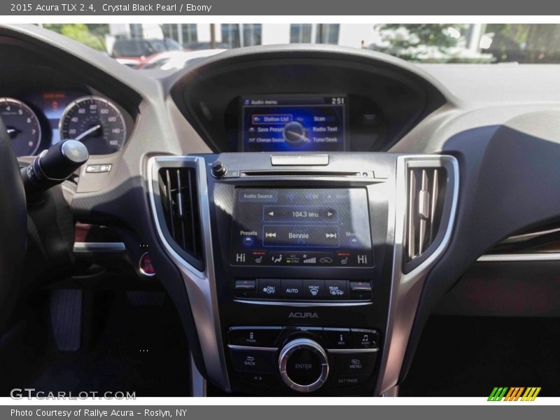Crystal Black Pearl / Ebony 2015 Acura TLX 2.4