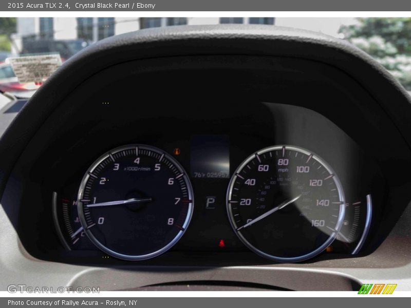 Crystal Black Pearl / Ebony 2015 Acura TLX 2.4