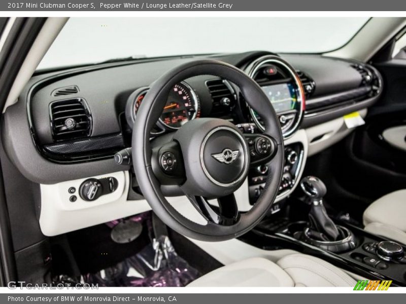 Pepper White / Lounge Leather/Satellite Grey 2017 Mini Clubman Cooper S