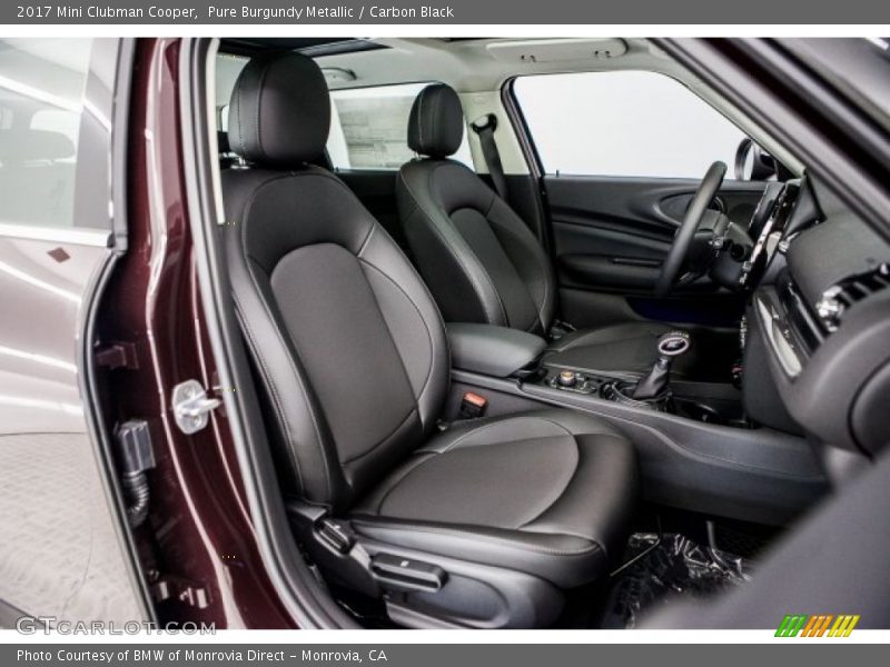 Pure Burgundy Metallic / Carbon Black 2017 Mini Clubman Cooper