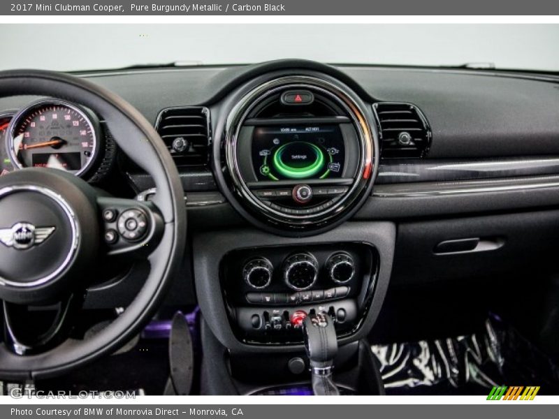 Pure Burgundy Metallic / Carbon Black 2017 Mini Clubman Cooper
