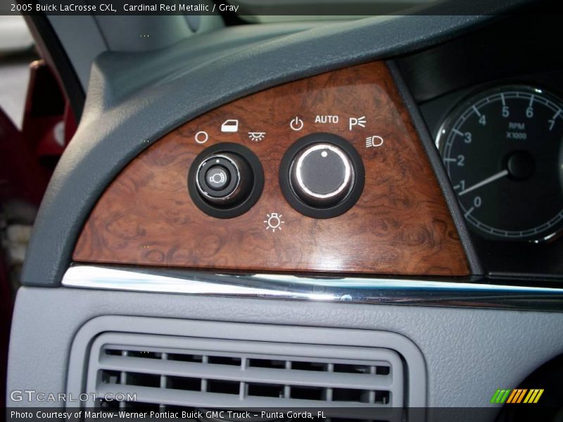Cardinal Red Metallic / Gray 2005 Buick LaCrosse CXL
