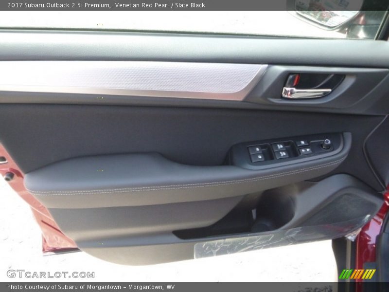 Venetian Red Pearl / Slate Black 2017 Subaru Outback 2.5i Premium