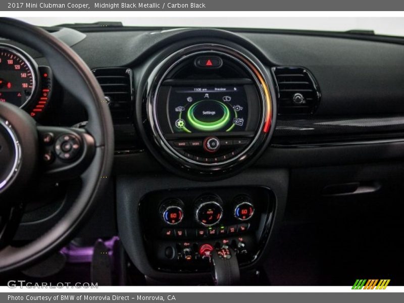 Midnight Black Metallic / Carbon Black 2017 Mini Clubman Cooper