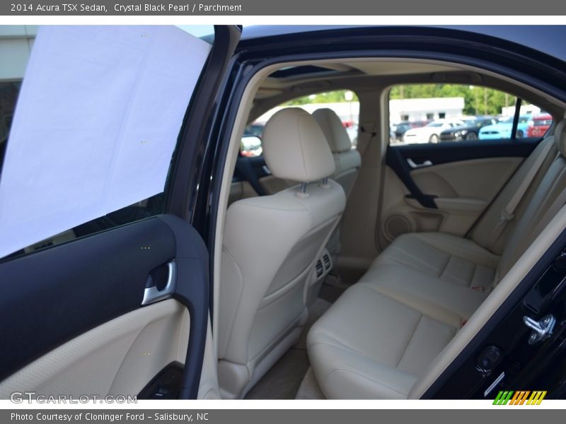 Crystal Black Pearl / Parchment 2014 Acura TSX Sedan
