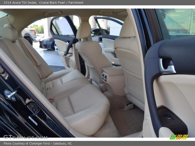 Crystal Black Pearl / Parchment 2014 Acura TSX Sedan
