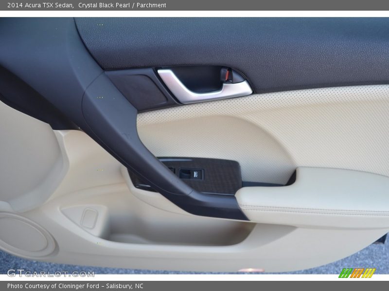 Crystal Black Pearl / Parchment 2014 Acura TSX Sedan