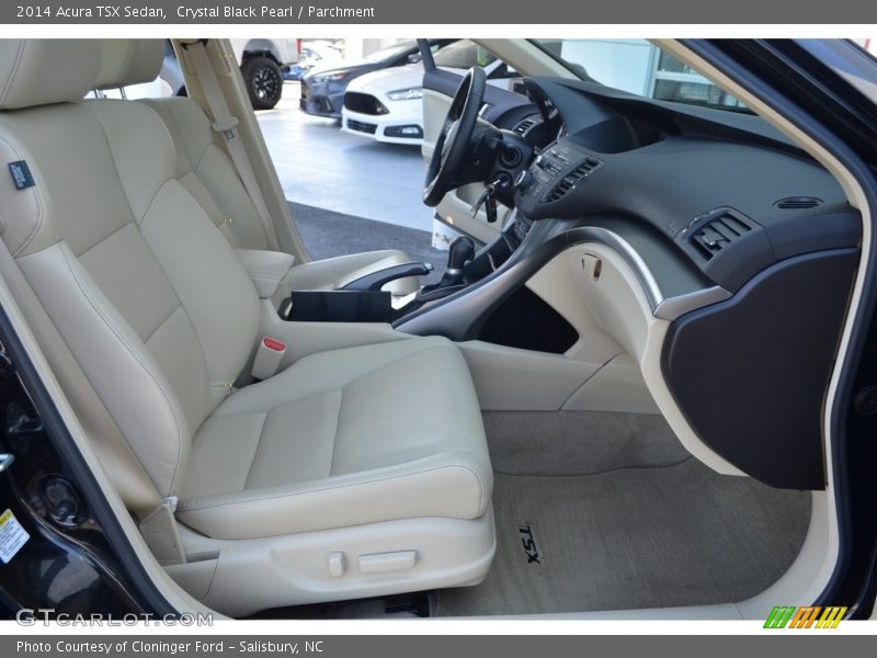 Crystal Black Pearl / Parchment 2014 Acura TSX Sedan