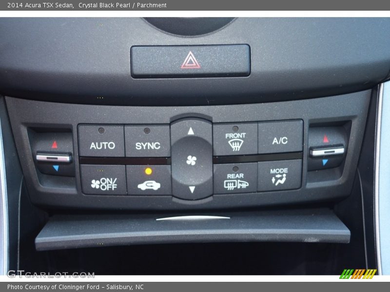 Crystal Black Pearl / Parchment 2014 Acura TSX Sedan