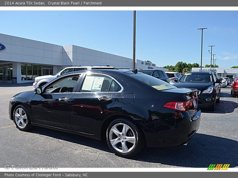 Crystal Black Pearl / Parchment 2014 Acura TSX Sedan