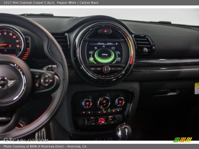 Pepper White / Carbon Black 2017 Mini Clubman Cooper S ALL4