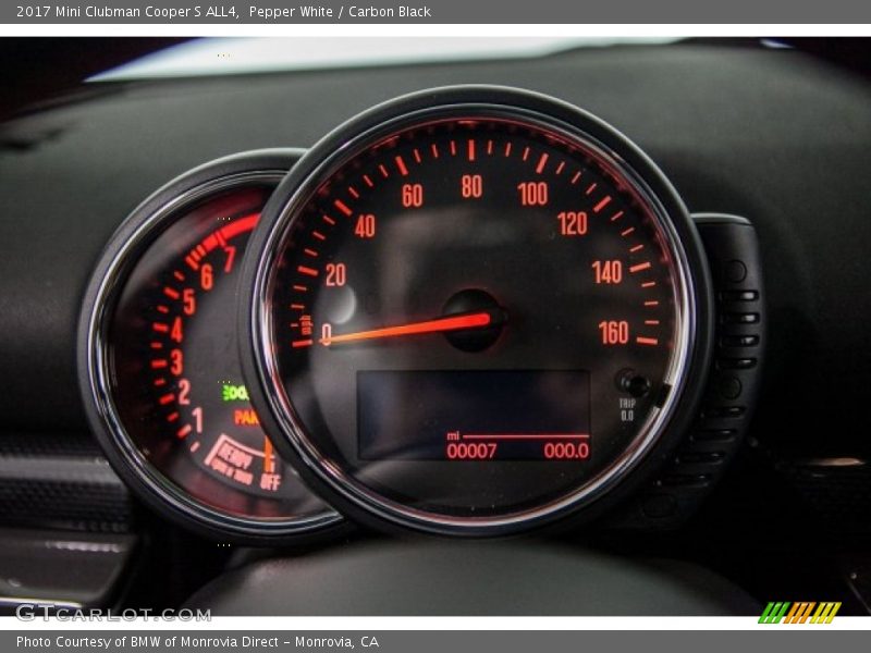 Pepper White / Carbon Black 2017 Mini Clubman Cooper S ALL4