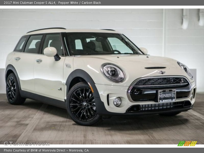 Pepper White / Carbon Black 2017 Mini Clubman Cooper S ALL4