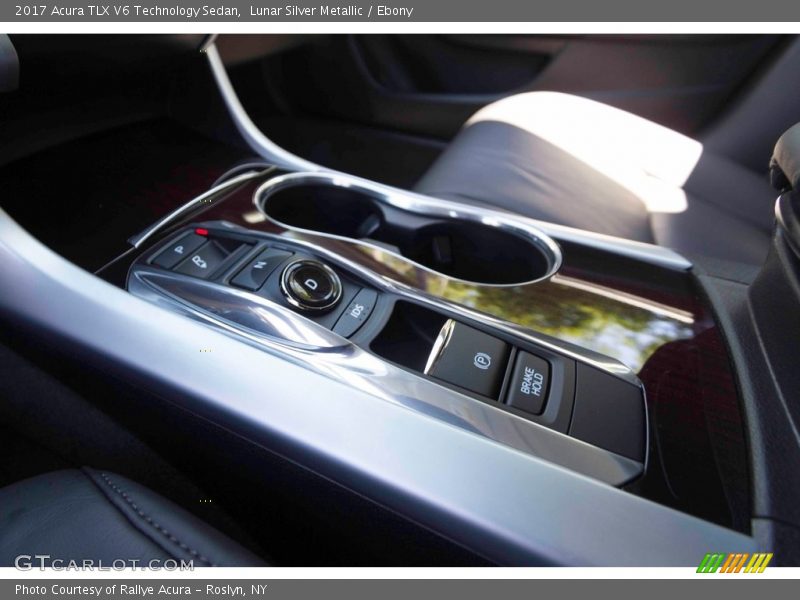 Lunar Silver Metallic / Ebony 2017 Acura TLX V6 Technology Sedan