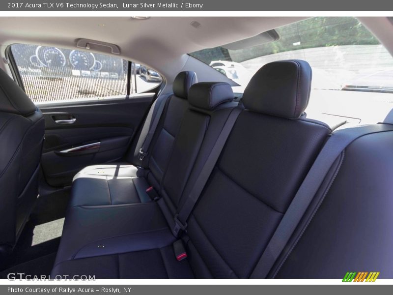Lunar Silver Metallic / Ebony 2017 Acura TLX V6 Technology Sedan