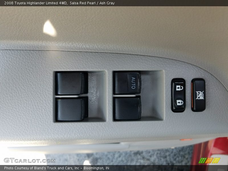 Salsa Red Pearl / Ash Gray 2008 Toyota Highlander Limited 4WD