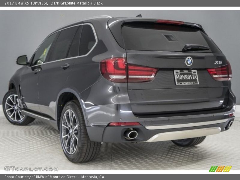 Dark Graphite Metallic / Black 2017 BMW X5 sDrive35i