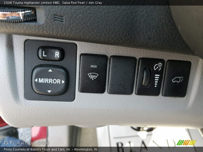 Salsa Red Pearl / Ash Gray 2008 Toyota Highlander Limited 4WD