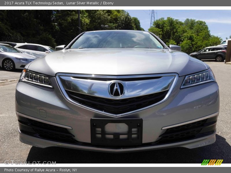 Lunar Silver Metallic / Ebony 2017 Acura TLX Technology Sedan