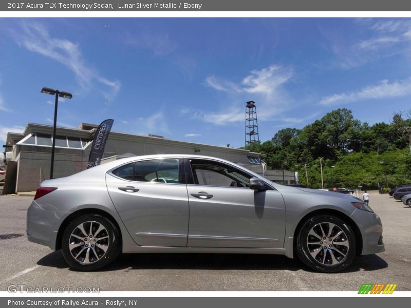 Lunar Silver Metallic / Ebony 2017 Acura TLX Technology Sedan
