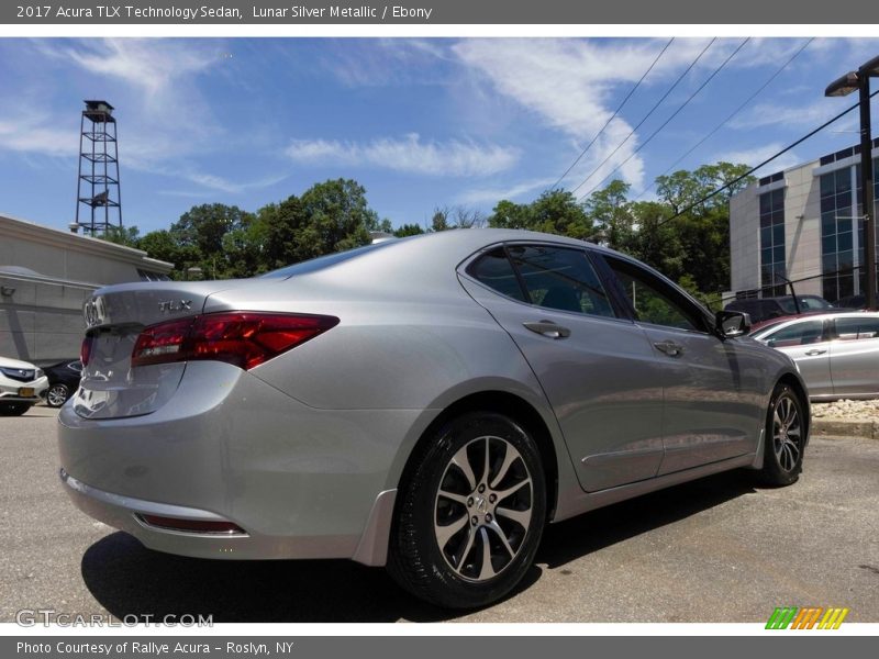 Lunar Silver Metallic / Ebony 2017 Acura TLX Technology Sedan