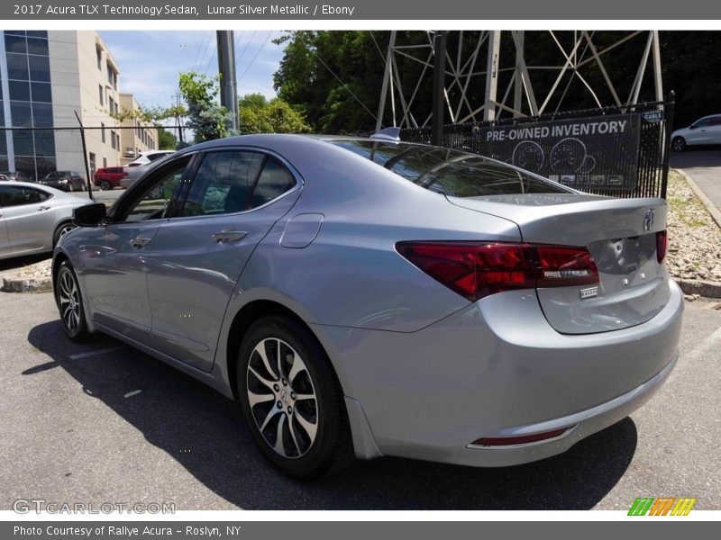 Lunar Silver Metallic / Ebony 2017 Acura TLX Technology Sedan