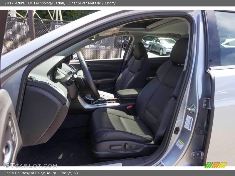 Lunar Silver Metallic / Ebony 2017 Acura TLX Technology Sedan