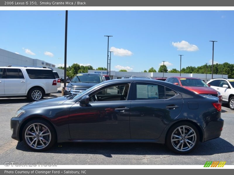 Smoky Granite Mica / Black 2006 Lexus IS 350