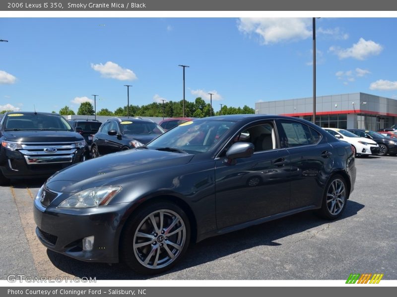Smoky Granite Mica / Black 2006 Lexus IS 350