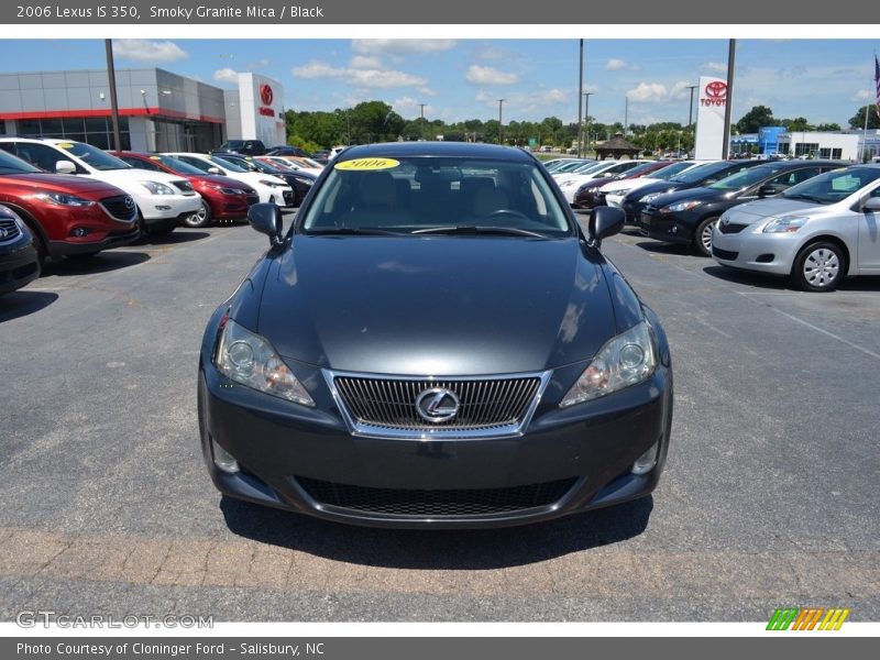 Smoky Granite Mica / Black 2006 Lexus IS 350
