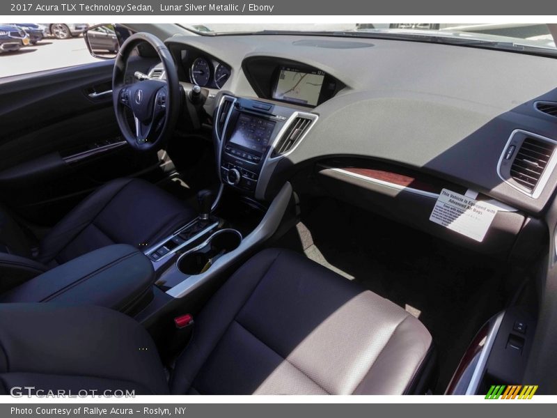 Lunar Silver Metallic / Ebony 2017 Acura TLX Technology Sedan