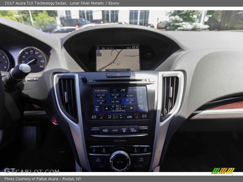 Lunar Silver Metallic / Ebony 2017 Acura TLX Technology Sedan