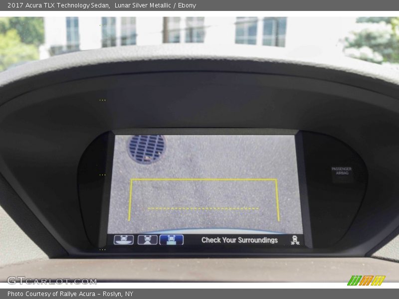 Lunar Silver Metallic / Ebony 2017 Acura TLX Technology Sedan