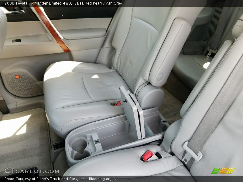 Salsa Red Pearl / Ash Gray 2008 Toyota Highlander Limited 4WD