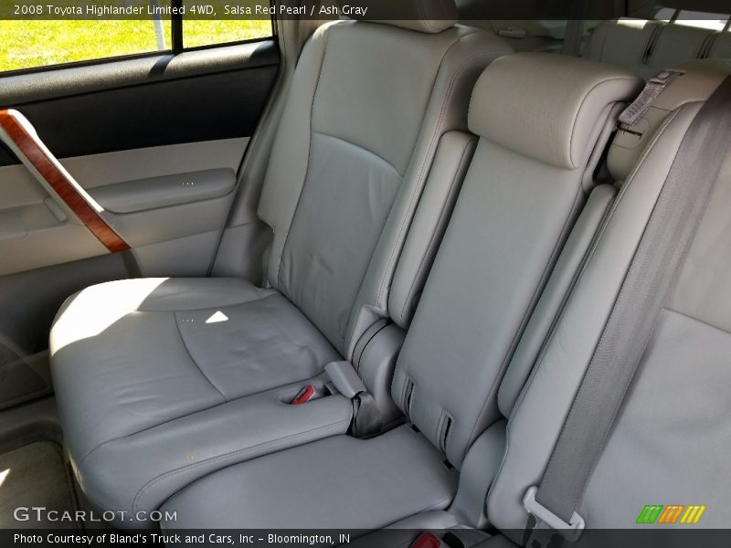 Salsa Red Pearl / Ash Gray 2008 Toyota Highlander Limited 4WD
