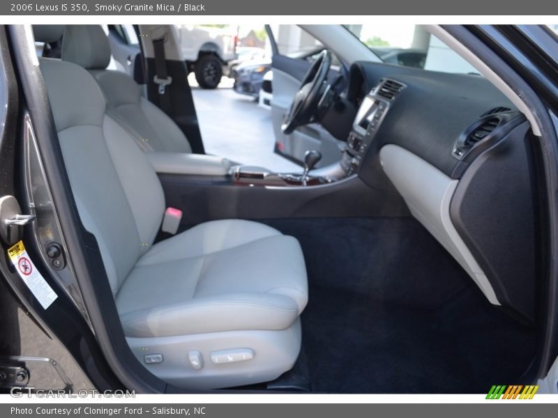 Smoky Granite Mica / Black 2006 Lexus IS 350