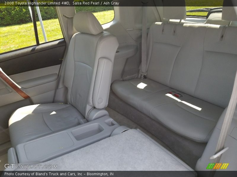 Salsa Red Pearl / Ash Gray 2008 Toyota Highlander Limited 4WD