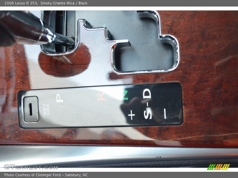 Smoky Granite Mica / Black 2006 Lexus IS 350