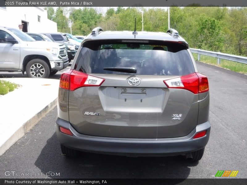 Pyrite Mica / Black 2015 Toyota RAV4 XLE AWD