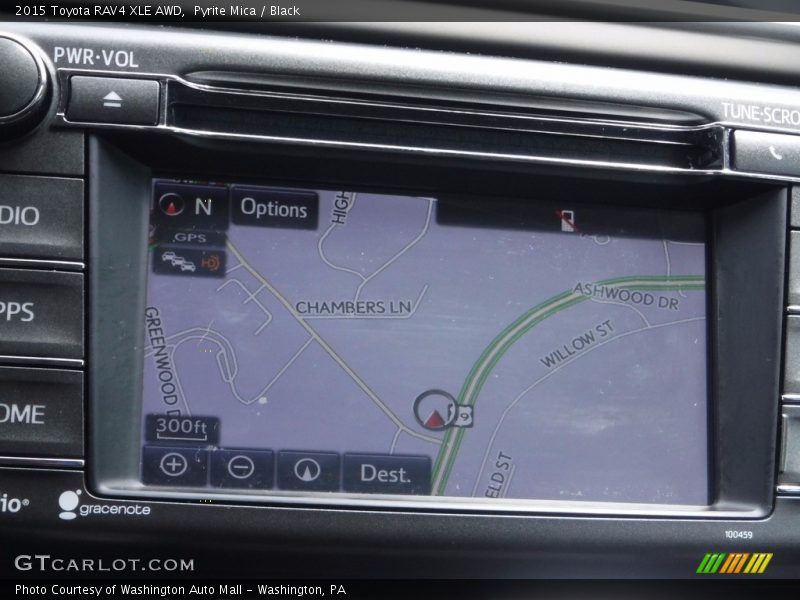 Pyrite Mica / Black 2015 Toyota RAV4 XLE AWD
