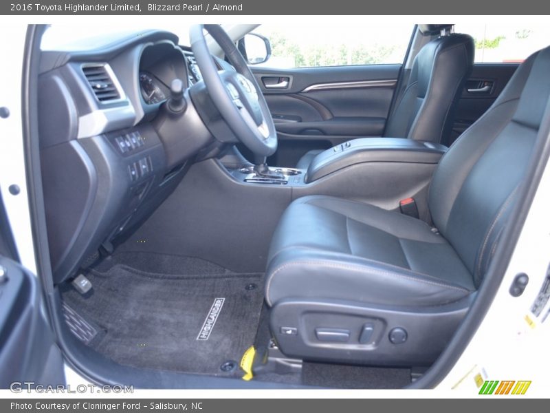 Blizzard Pearl / Almond 2016 Toyota Highlander Limited