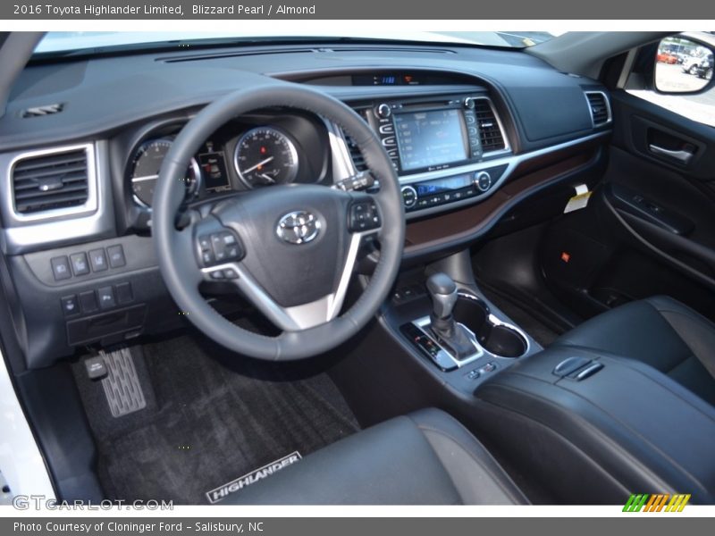Blizzard Pearl / Almond 2016 Toyota Highlander Limited