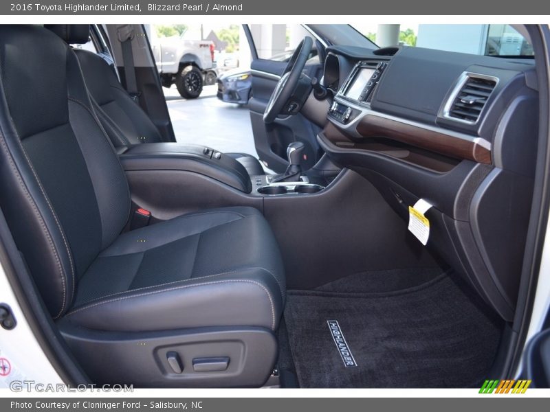 Blizzard Pearl / Almond 2016 Toyota Highlander Limited